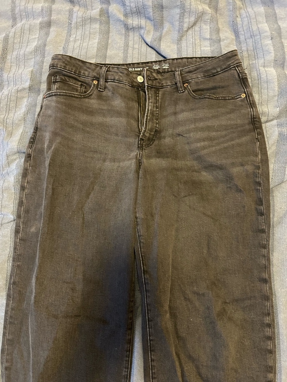 Old Navy Black High-Rise Jeans - OG loose